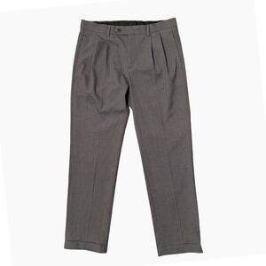 Lauren Ralph Lauren Dress Pants Men's 33x30 Dark Gray Pleated